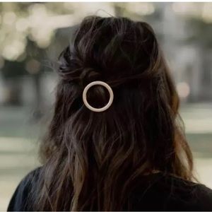 Gold Madewell hair clip